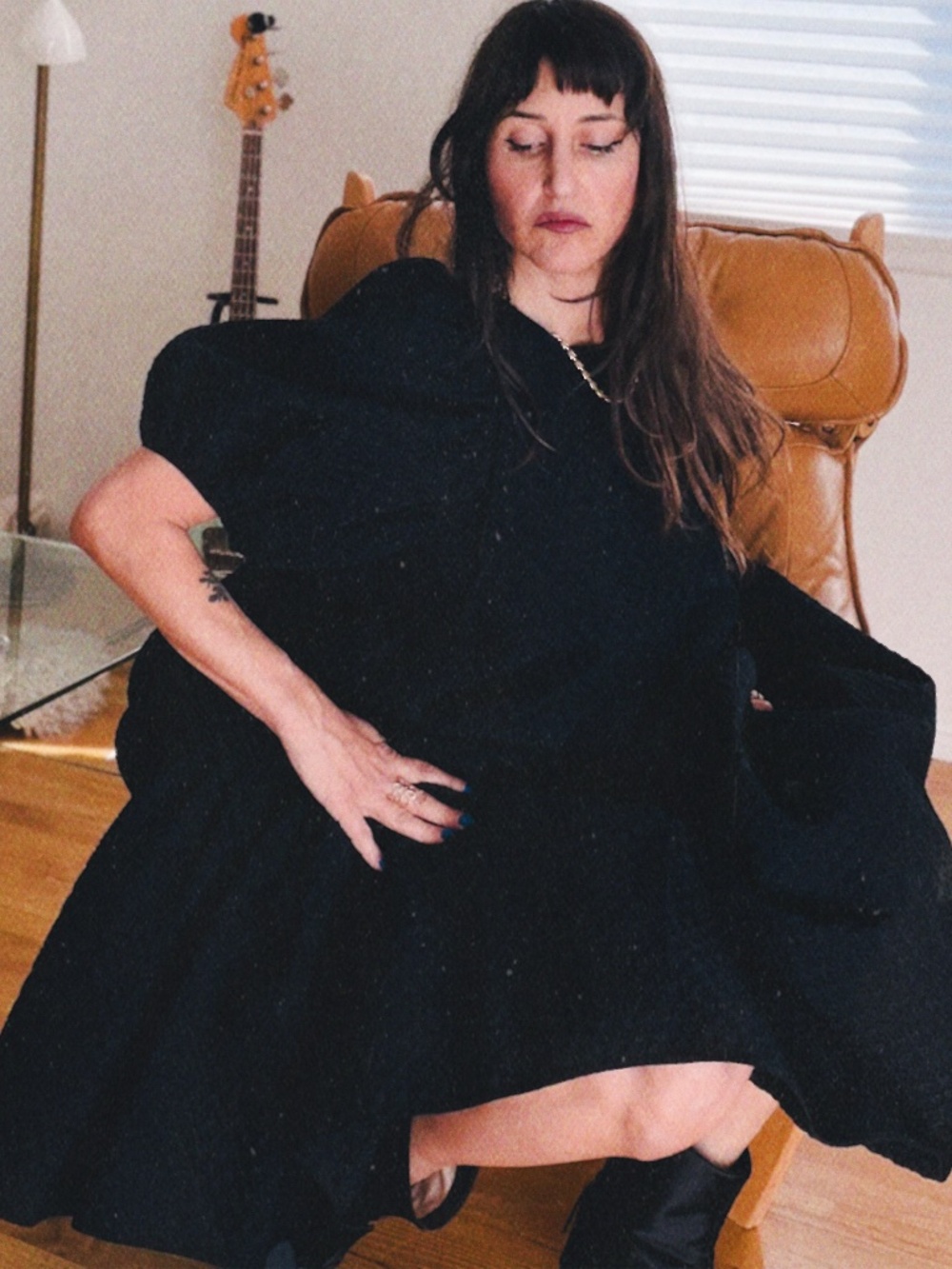 Cecile Bahnsen Black Dress